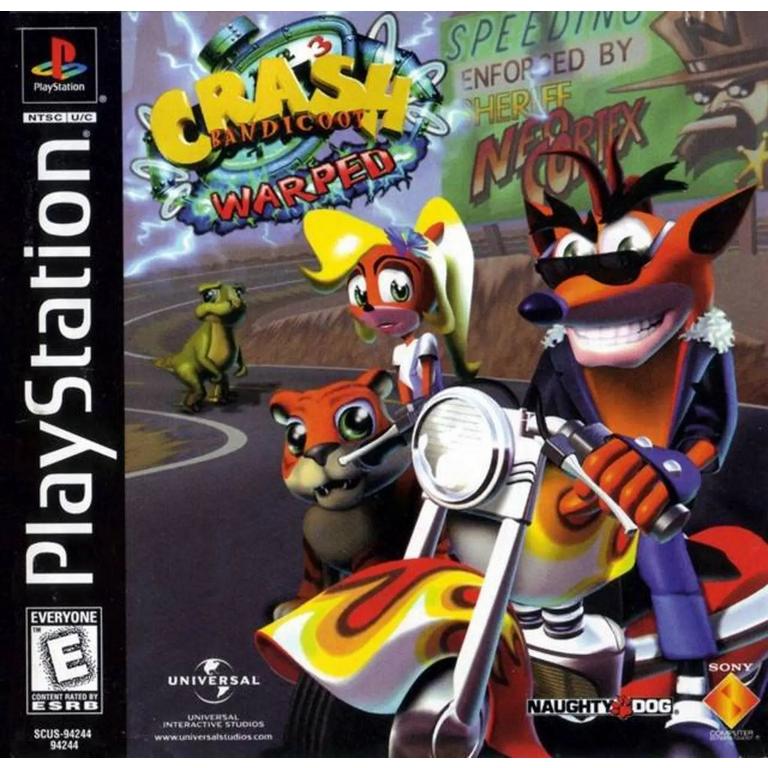 PlayStation - PS★CRASH BANDICOOT WARPED 海外版 Crash Bandicoot: Warped - PlayStation 1 – Retro Raven Games