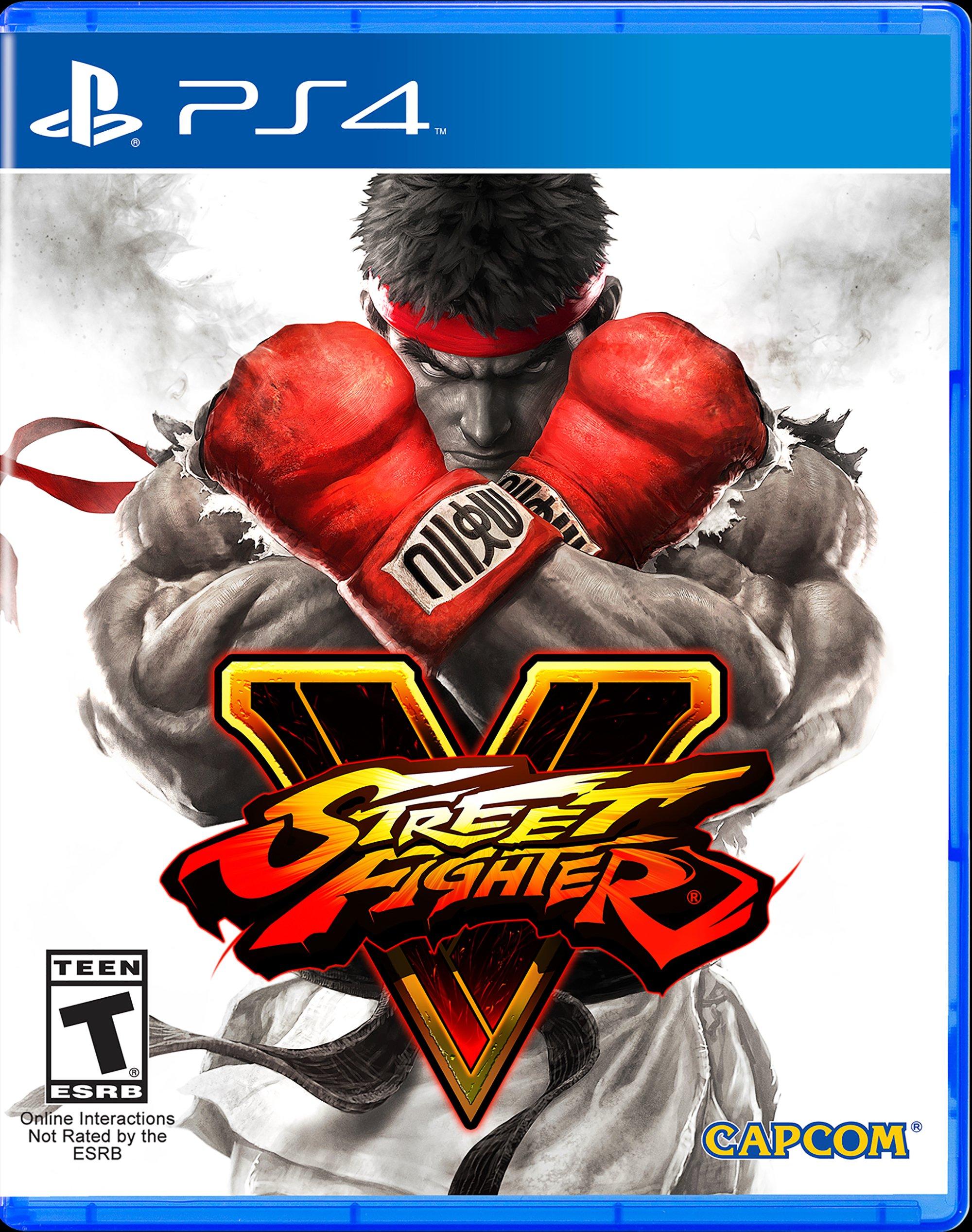 Street Fighter Five Cover Art