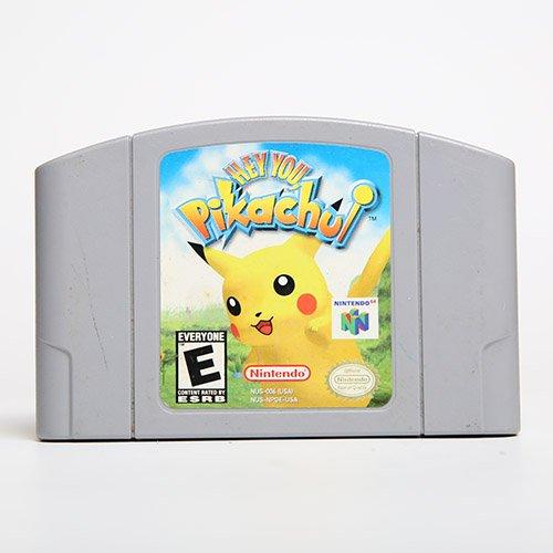n64 pikachu game