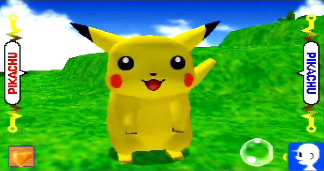 Hey You, Pikachu! (Game Only and No Microphone) - Nintendo 64