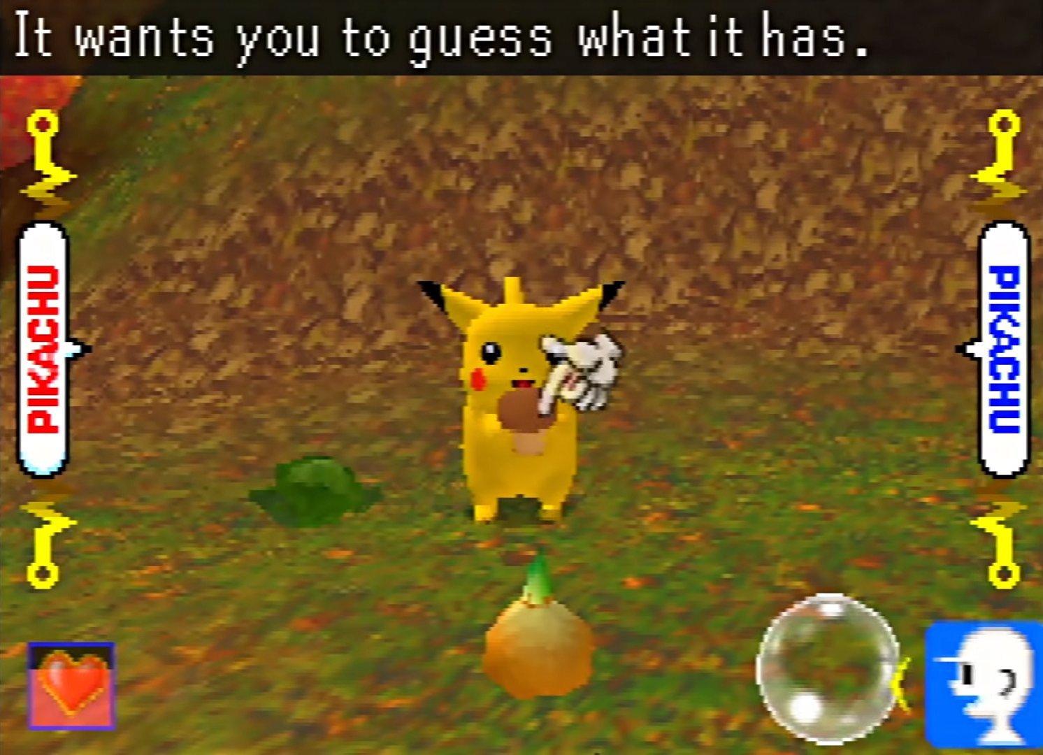 Hey You, Pikachu! - Nintendo 64