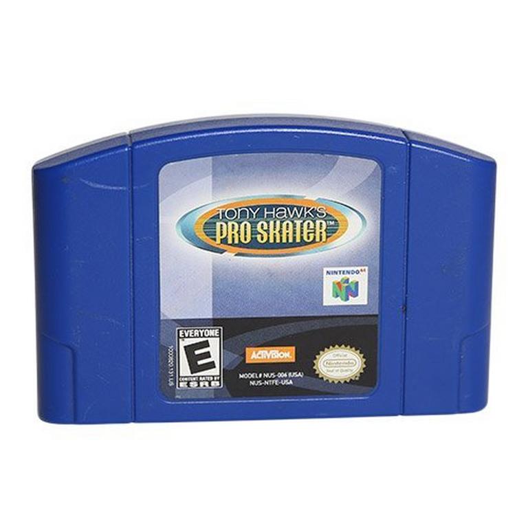 Tony Hawk Pro Skater N64 Controls Tony Hawk's Pro Skater Nintendo