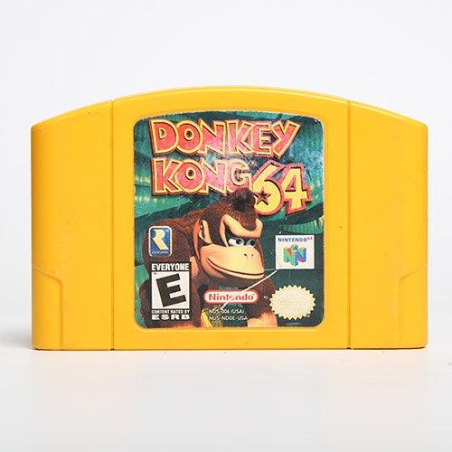 donkey kong nintendo 64 console