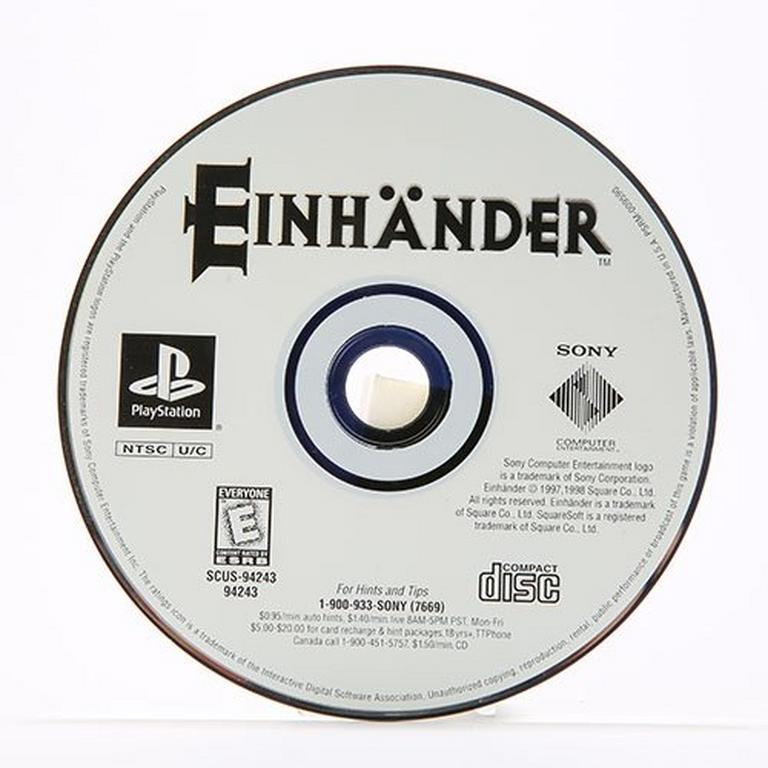 Einhander - PlayStation 1