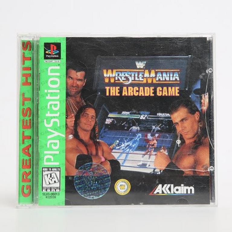 WWF Wrestlemania: The Arcade Game - PlayStation 1