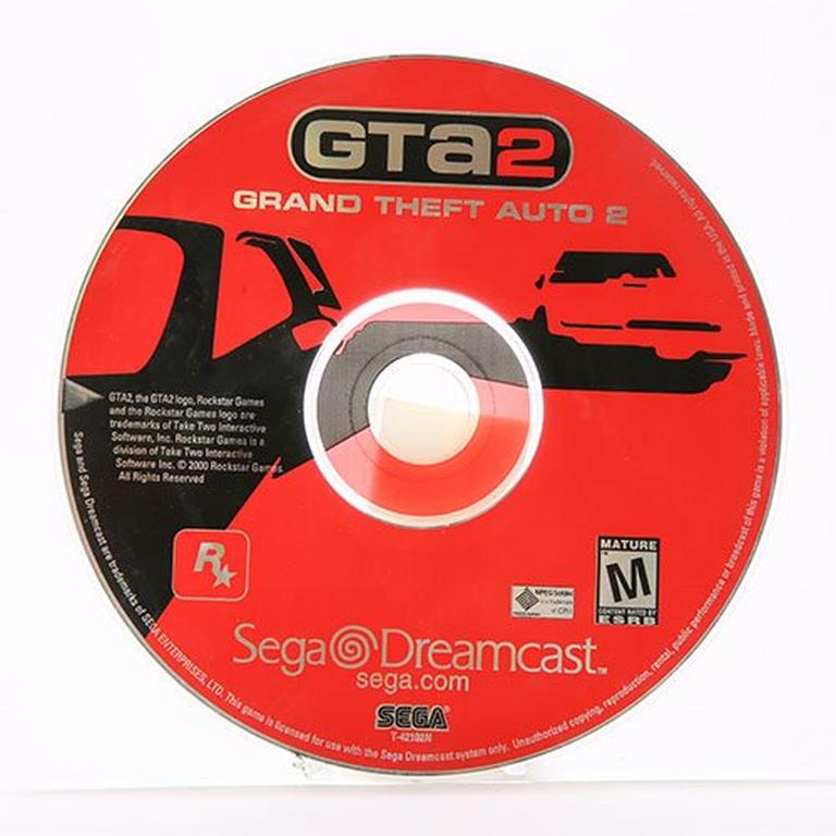 GRAND THEFT AUTO 2. 北米版　Dreamcast Dreamcast Custom Case - NO GAME - Grand Theft Auto 2 | eBay