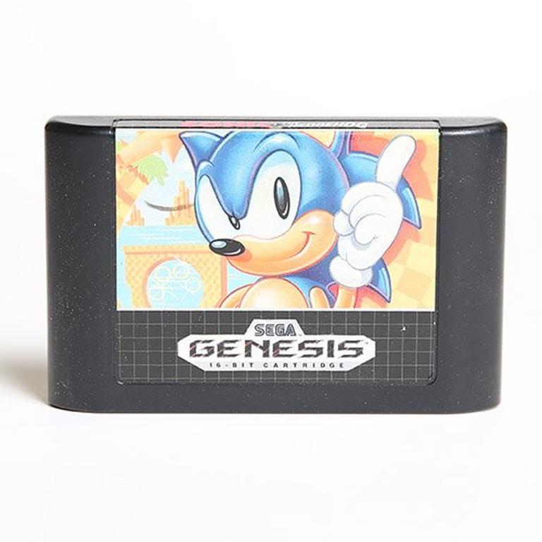 Sonic 1 Sur Sega Megadrive - Complet Boîte Notice - Version NTSC US - Bon état