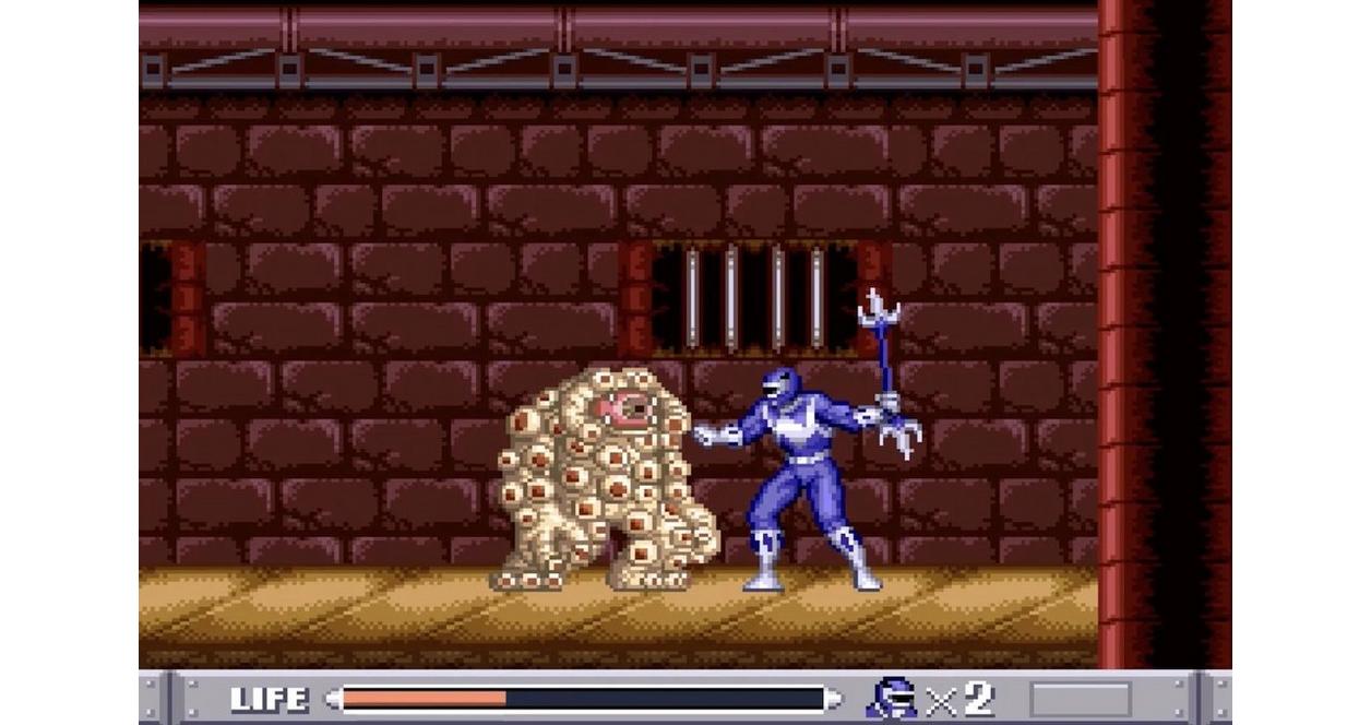 Mighty Morphin Power Rangers - Super Nintendo (SNES)