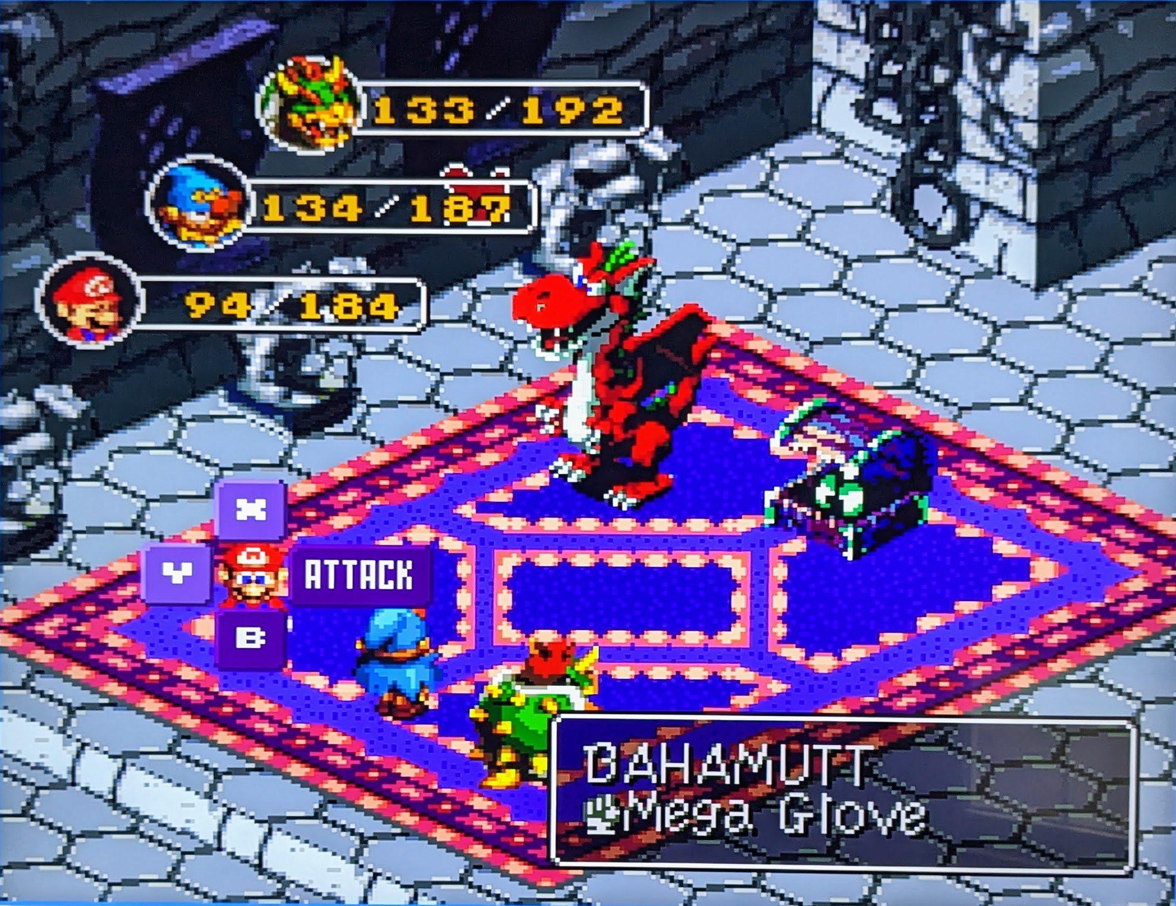 Super Mario RPG: Legend of the Seven Stars - Super Nintendo (SNES