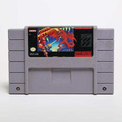 super metroid snes cartridge