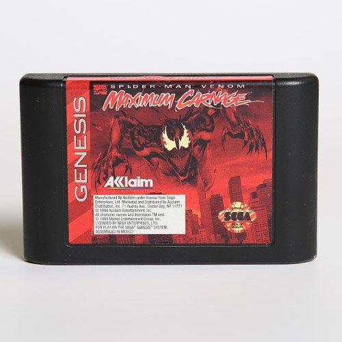 Spider Man Venom Maximum Carnage Sega Genesis Gamestop