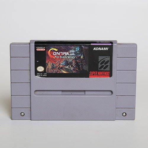 Jogo Cartucho Contra 3 Alien Wars Super Nintendo Frete Gráti