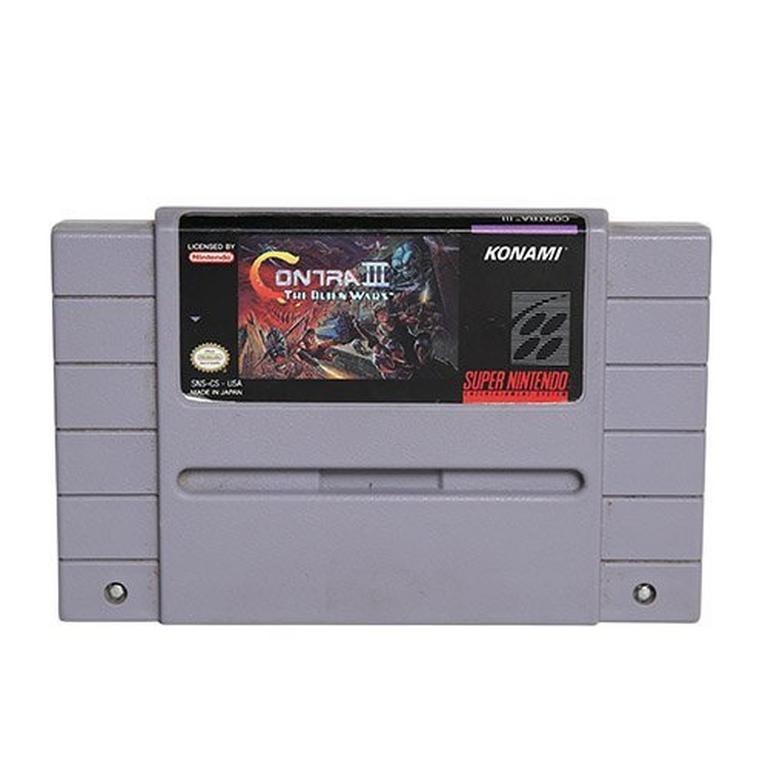 Contra III: The Alien Wars - Super Nintendo (SNES)