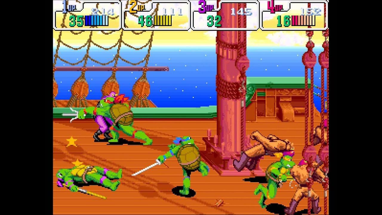 Teenage Mutant Ninja Turtles IV: Turtles in Time - Super Nintendo