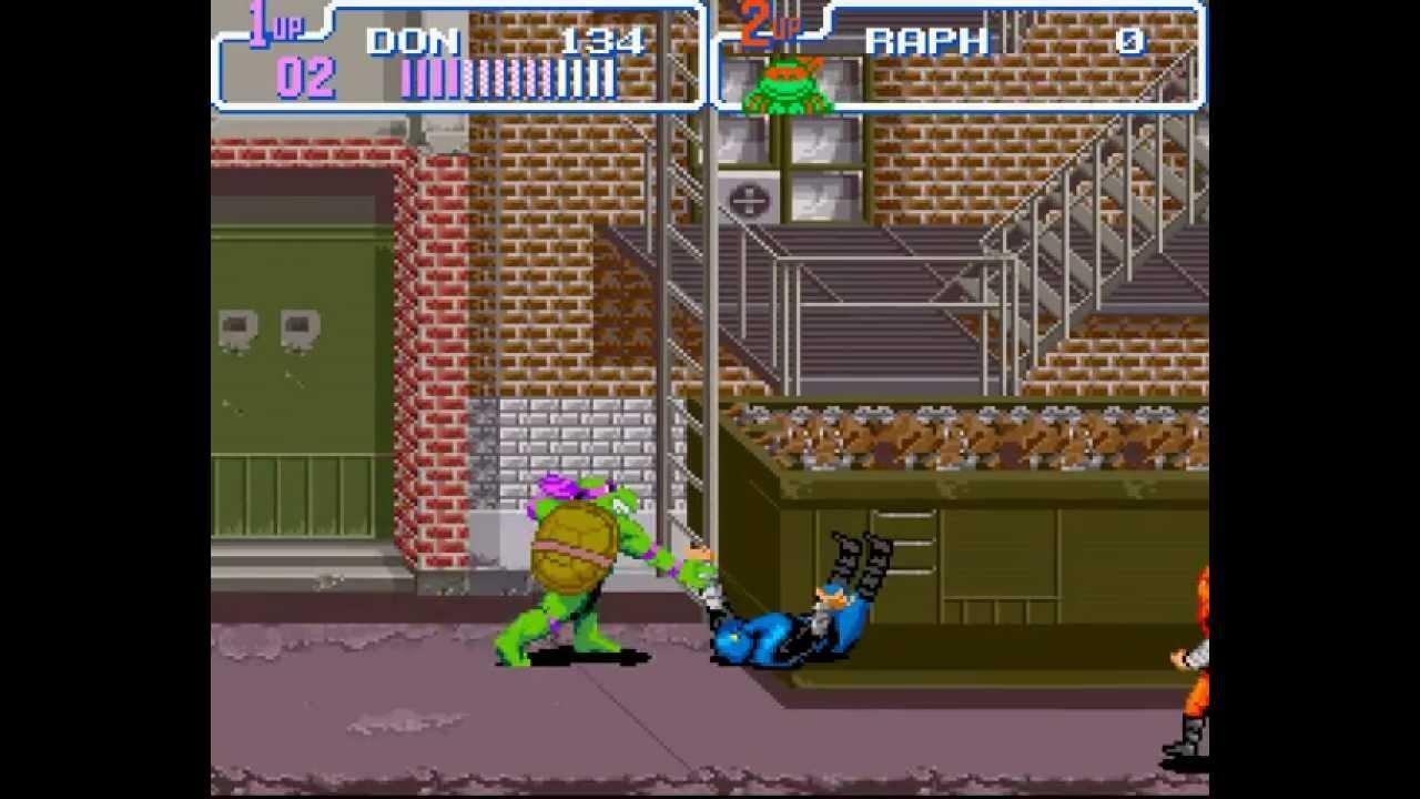 Teenage Mutant Ninja Turtles IV: Turtles in Time - Super Nintendo