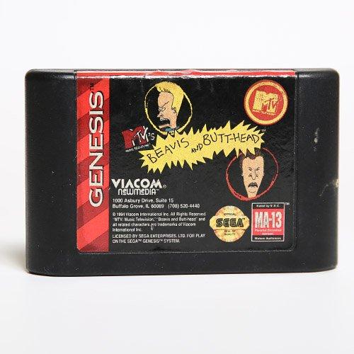 sega genesis beavis and butthead