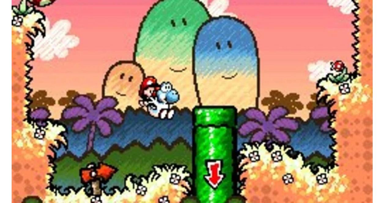Super Mario World 2: Yoshi's Island - Super Nintendo (SNES)