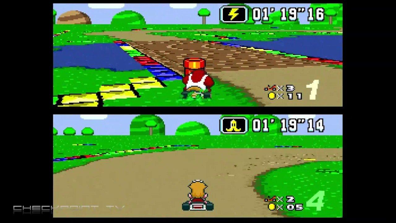 Super Mario Kart - Super Nintendo