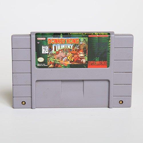 Super nintendo with donkey kong deals country