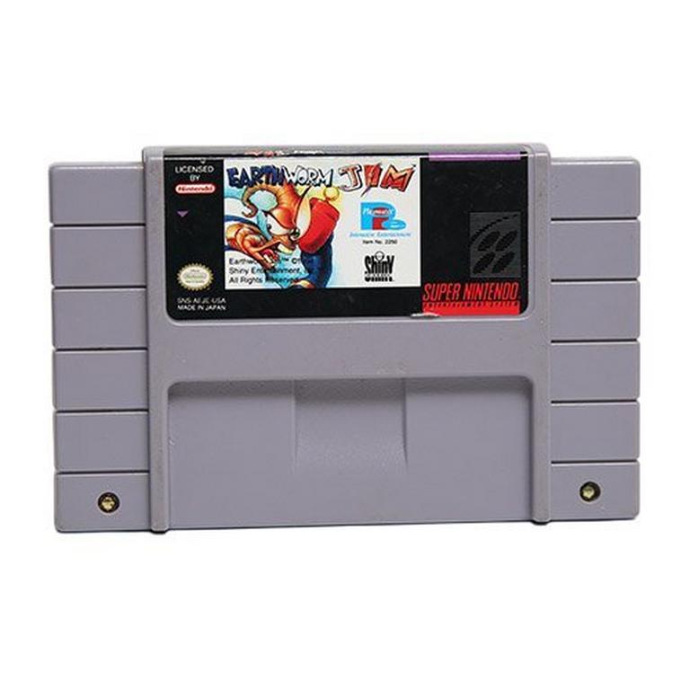 Earthworm Jim - Super Nintendo (SNES)