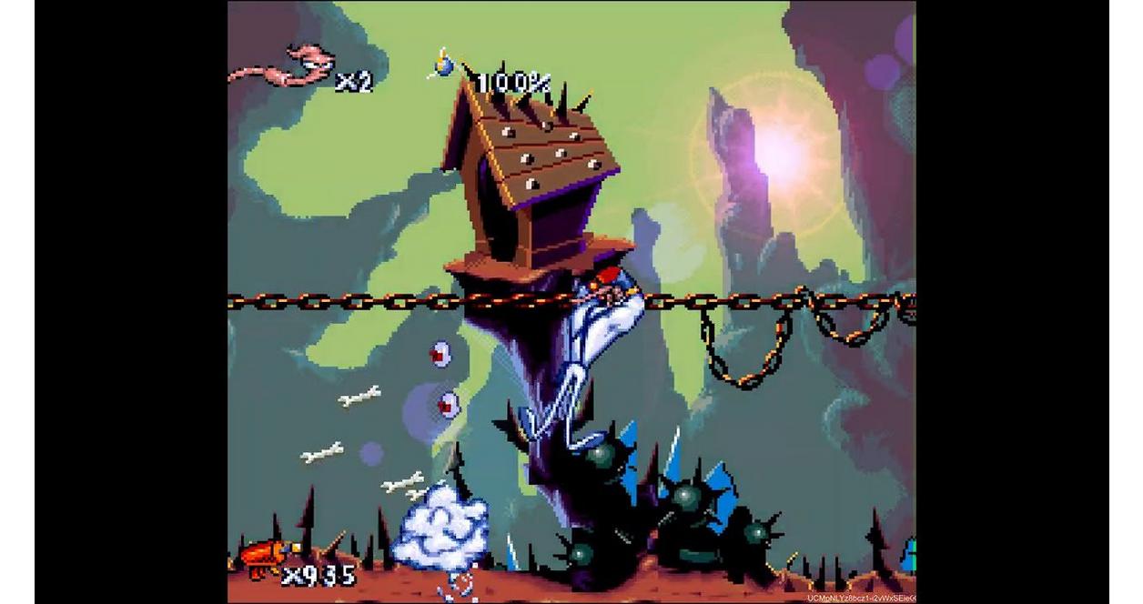 Earthworm Jim - Super Nintendo (SNES)