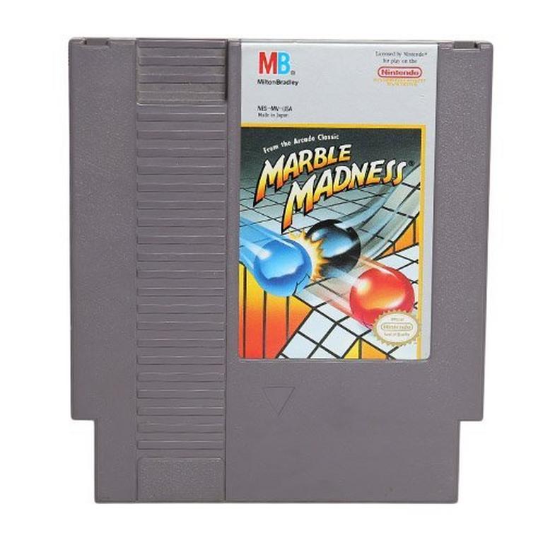 FC★MARBLE MADNESS NES 海外版★箱付・説明書付・ソフト付 Marble Madness - Nintendo (NES) | Rare | GameStop