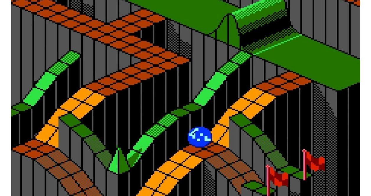 Marble Madness - Nintendo (NES)