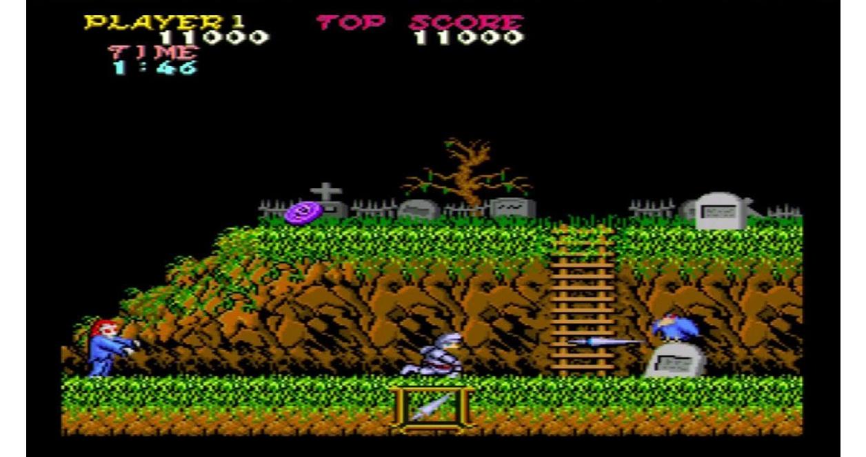 Ghosts 'n Goblins - Nintendo (NES)