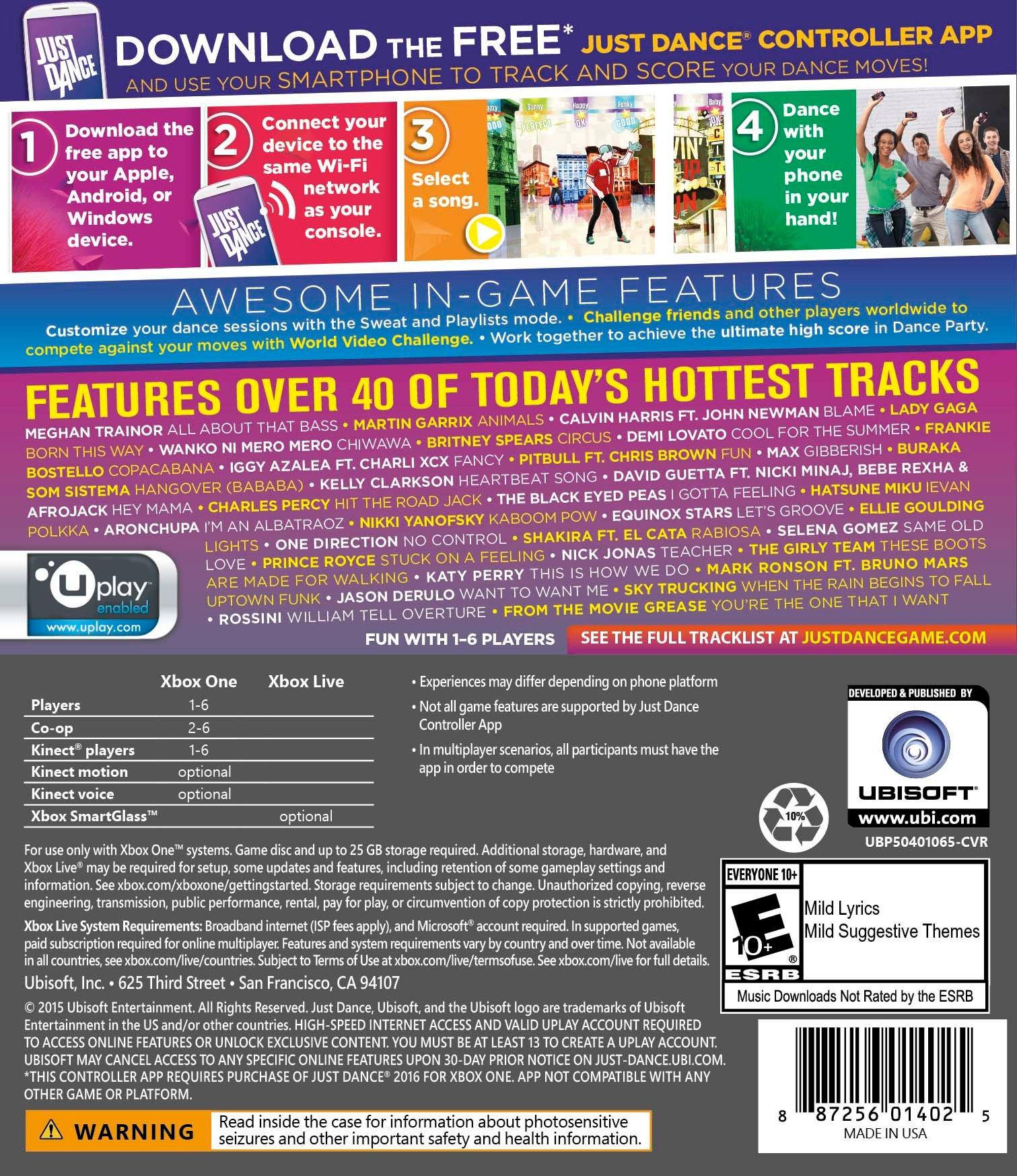 Just Dance 2016 - Xbox 360