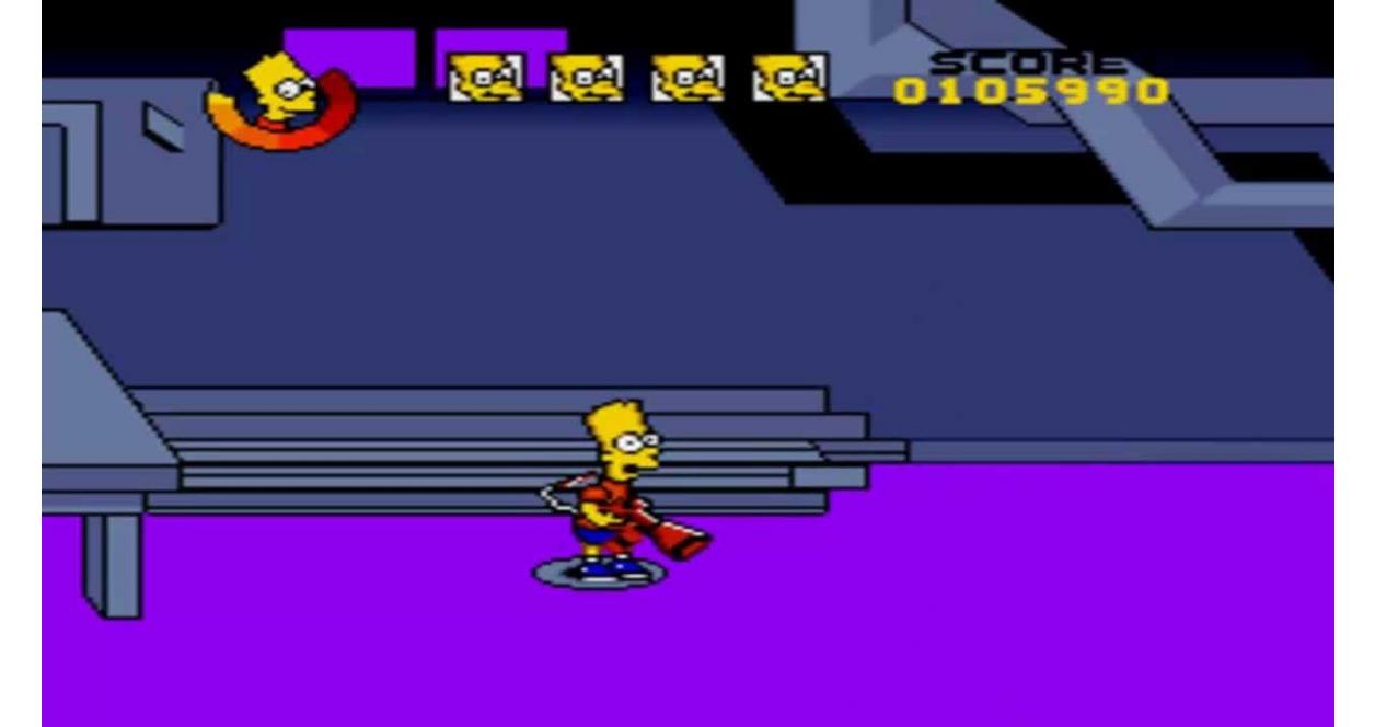 The Simpsons: Bart's Nightmare - Super Nintendo (SNES)