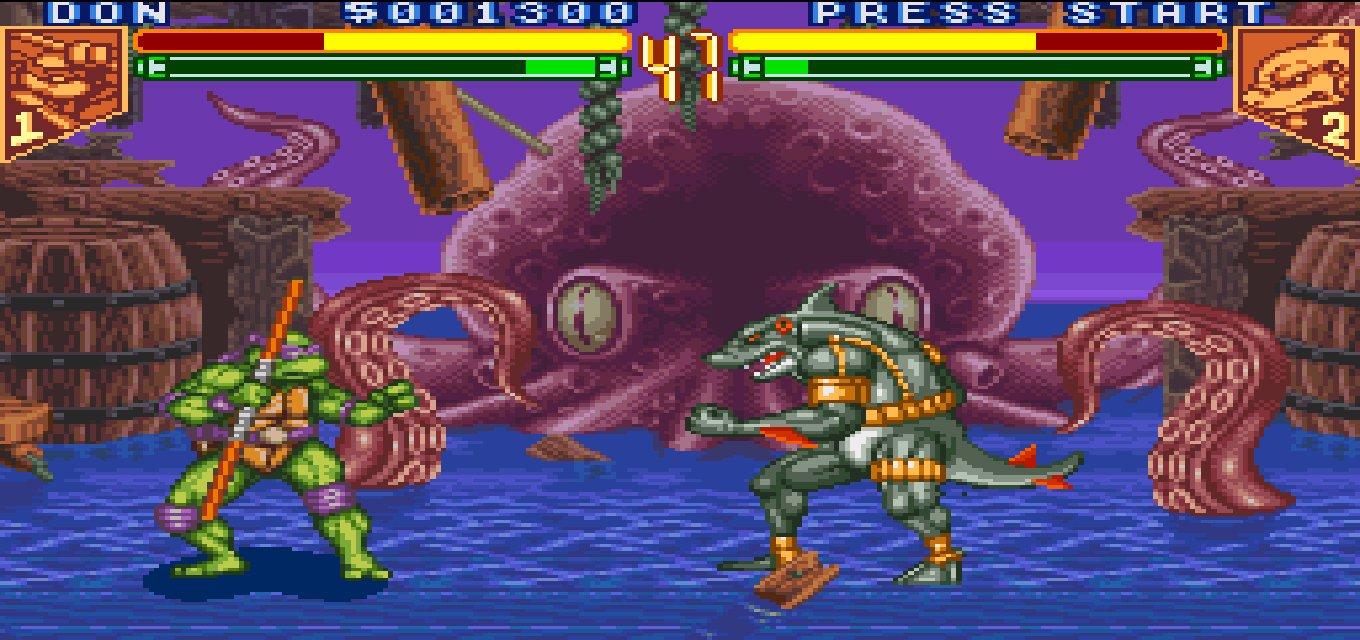 Teenage Mutant Ninja Turtles: Tournament Fighters - Super Nintendo