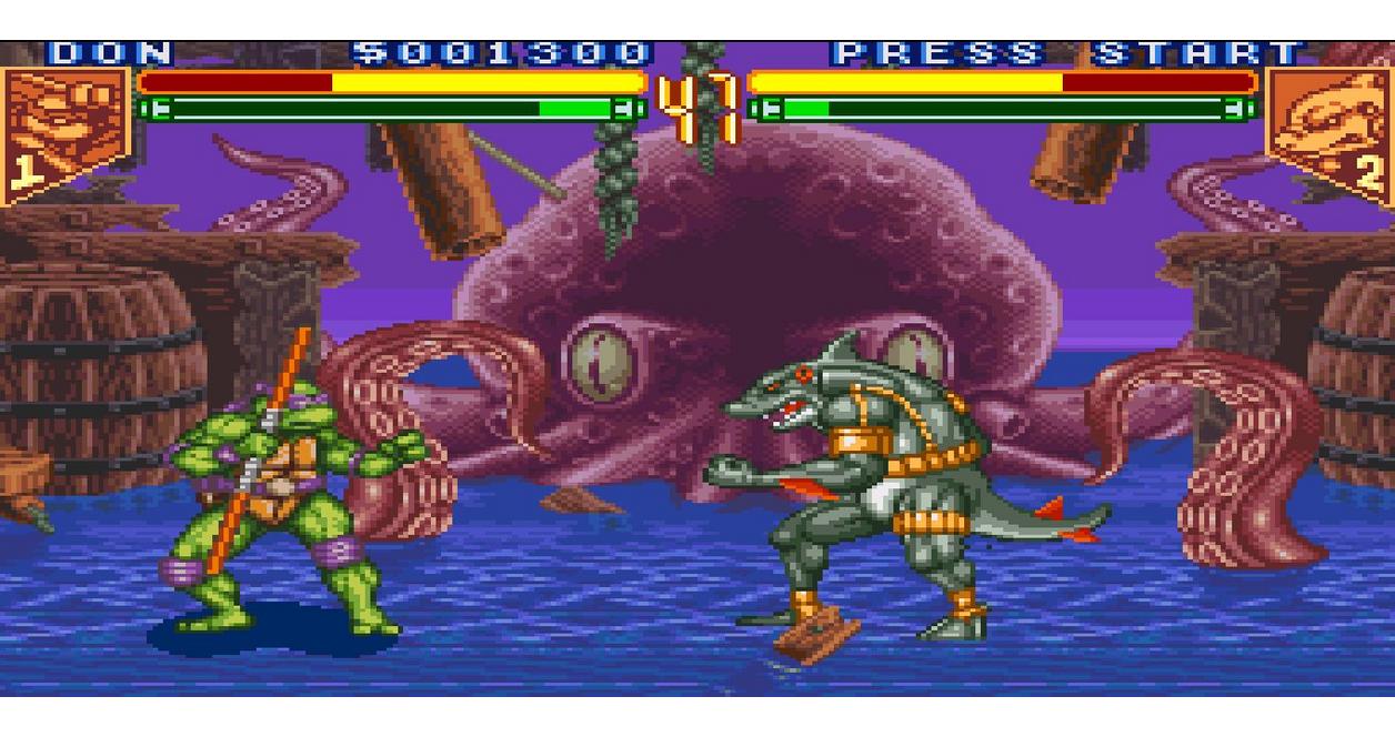 Teenage Mutant Ninja Turtles: Tournament Fighters - Super Nintendo (SNES)
