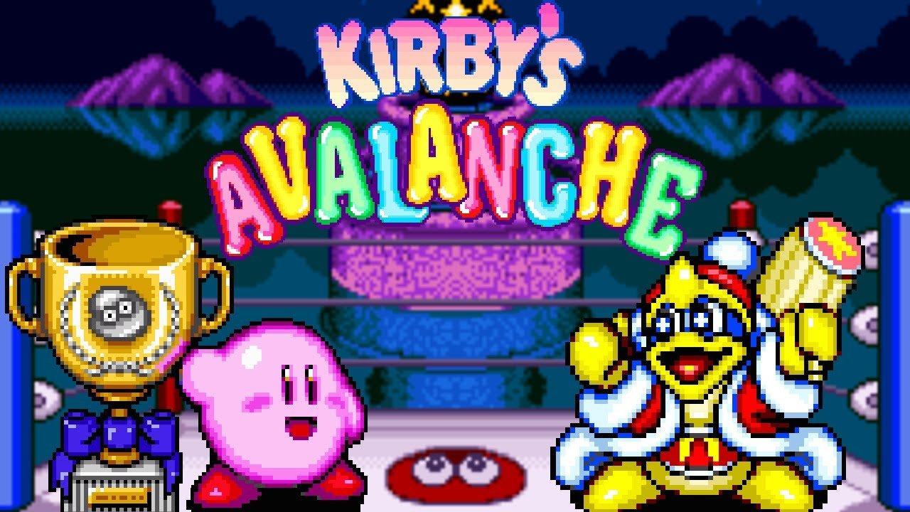 ゲーム SNES カービィ アバランチ KIRBY