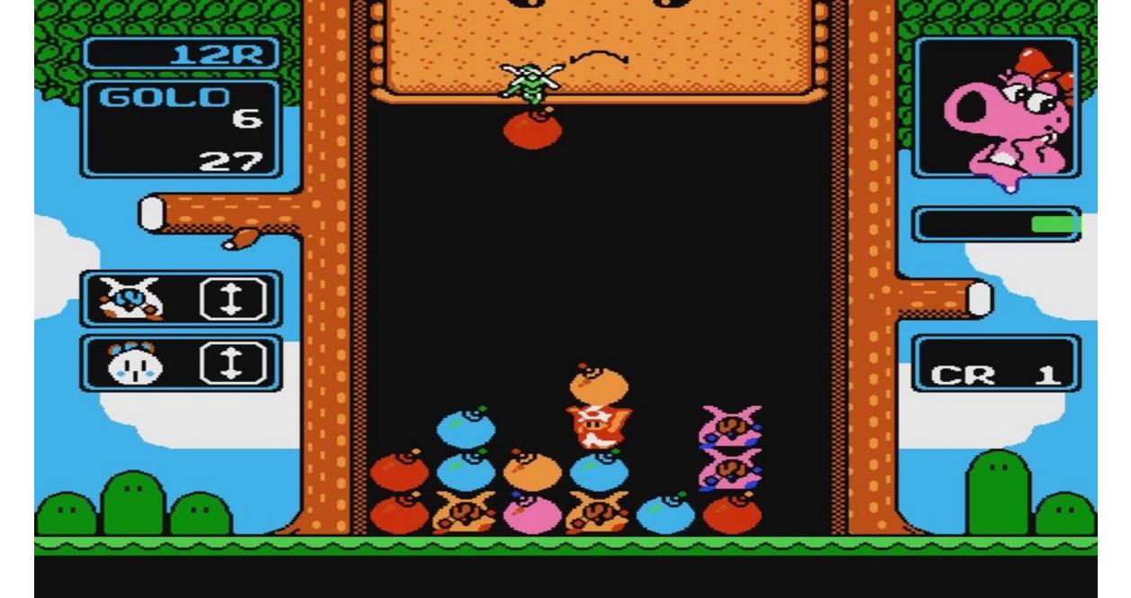 Wario's Woods - Super Nintendo (SNES)