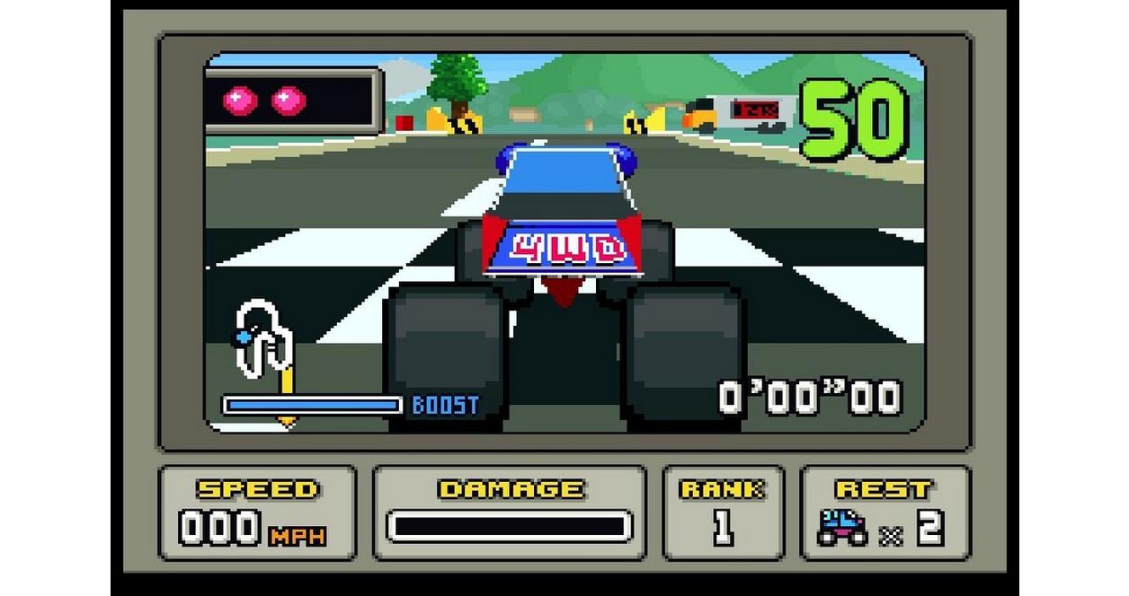Stunt Race FX - Super Nintendo (SNES)