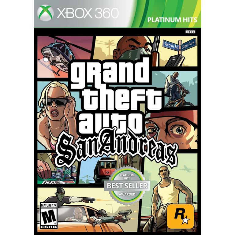 Grand Theft Auto: San Andreas Xbox 360 Rockstar Games GameStop