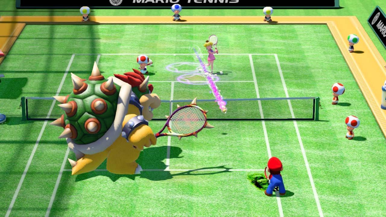 mario tennis wii