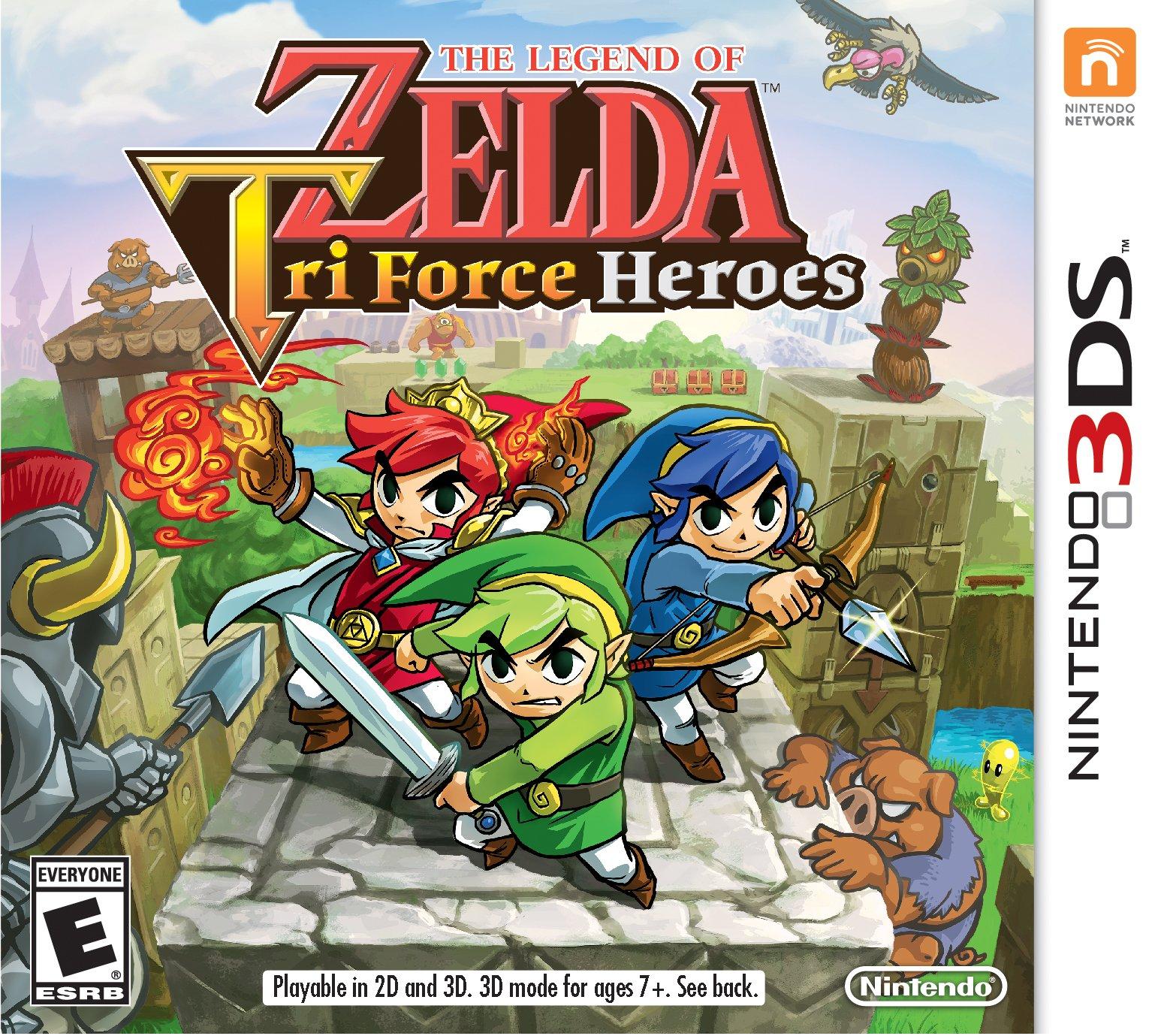 list item 1 of 27 The Legend of Zelda: Triforce Heroes - Nintendo 3DS