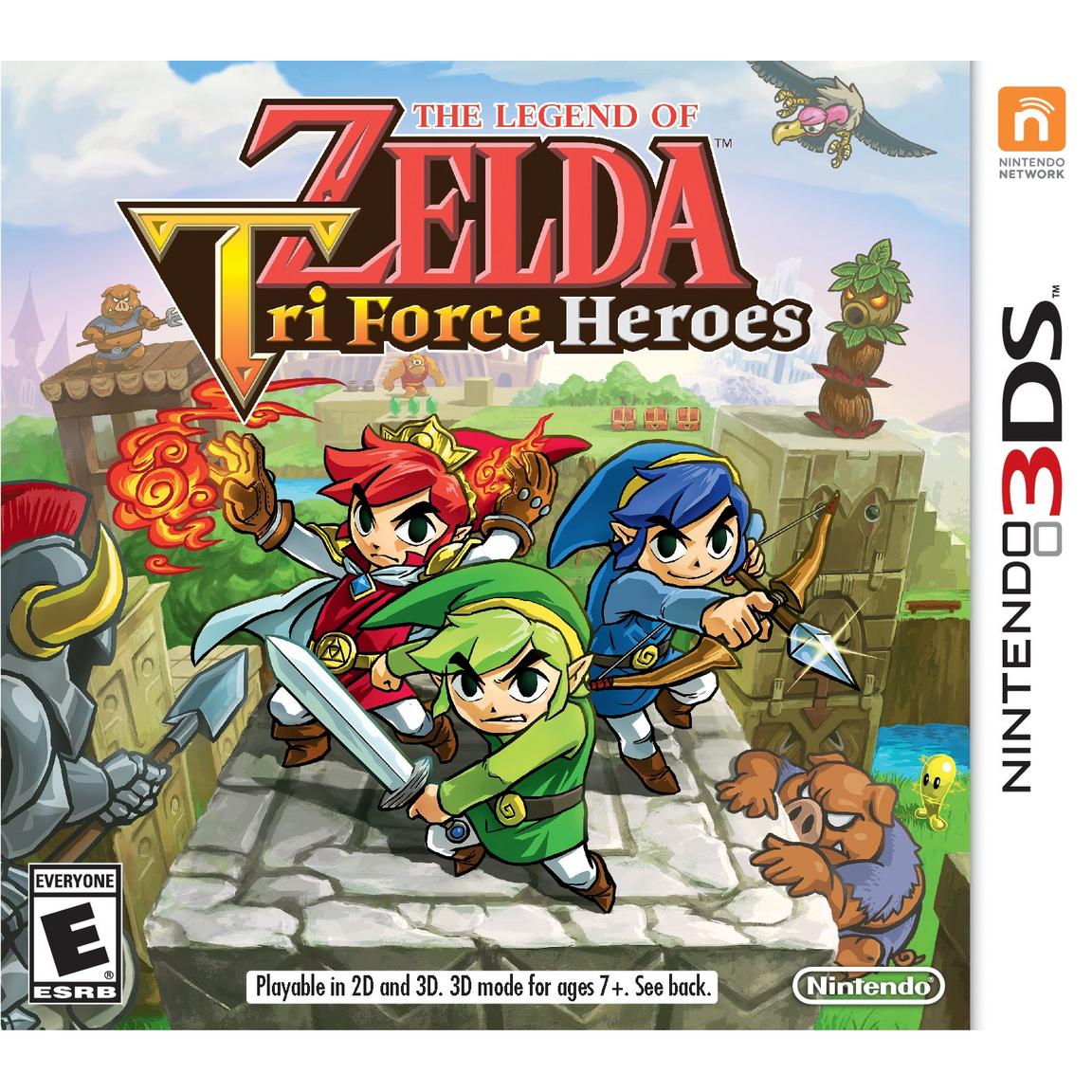 The Legend of Zelda: Triforce Heroes - Nintendo 3DS, Pre-Owned