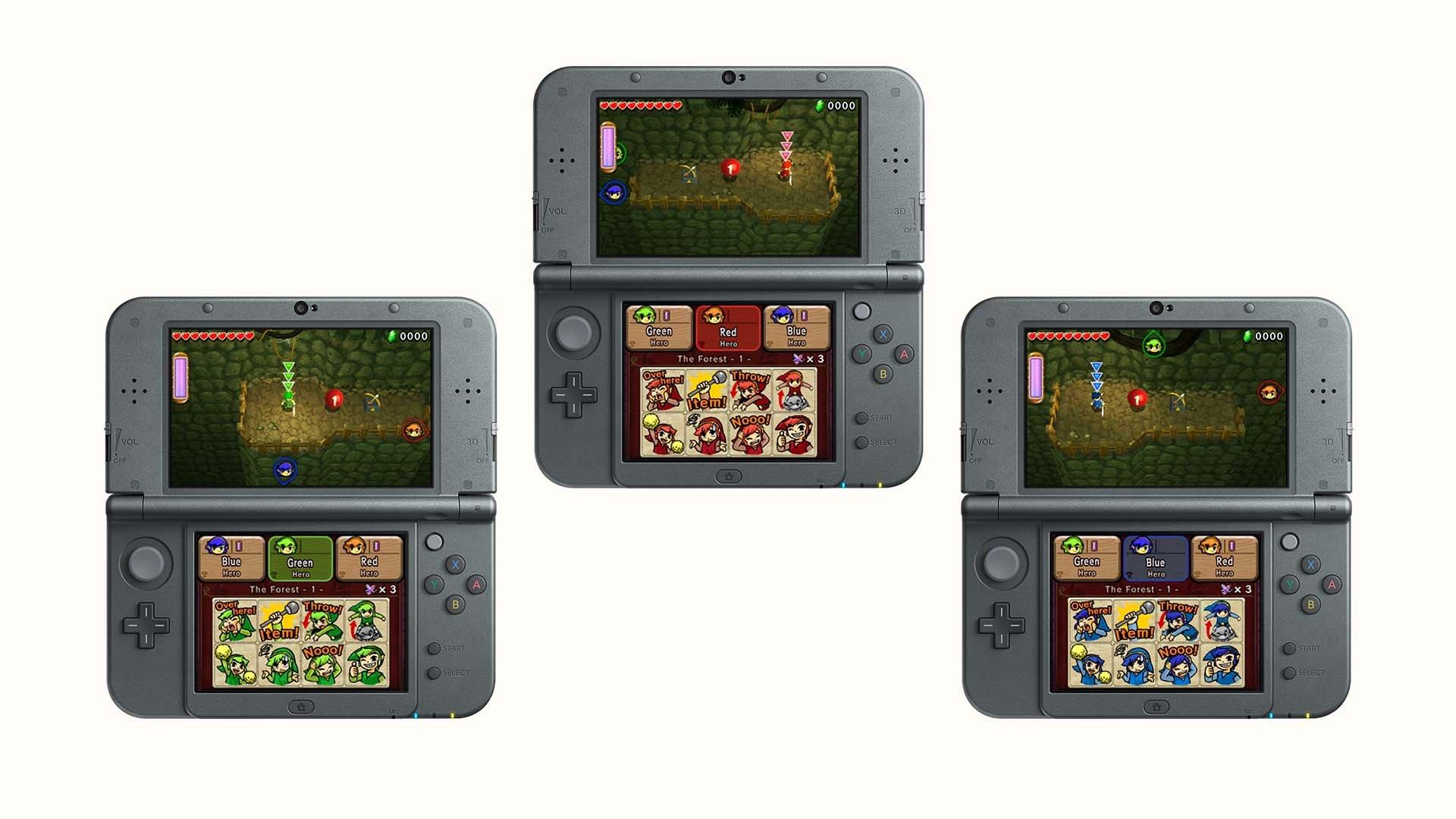 The Legend Of Zelda Tri Force Heroes (Nintendo 3DS)