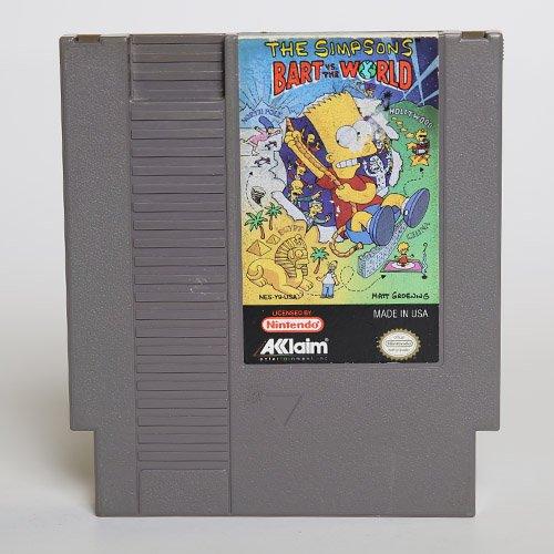 Bart simpson nes deals game