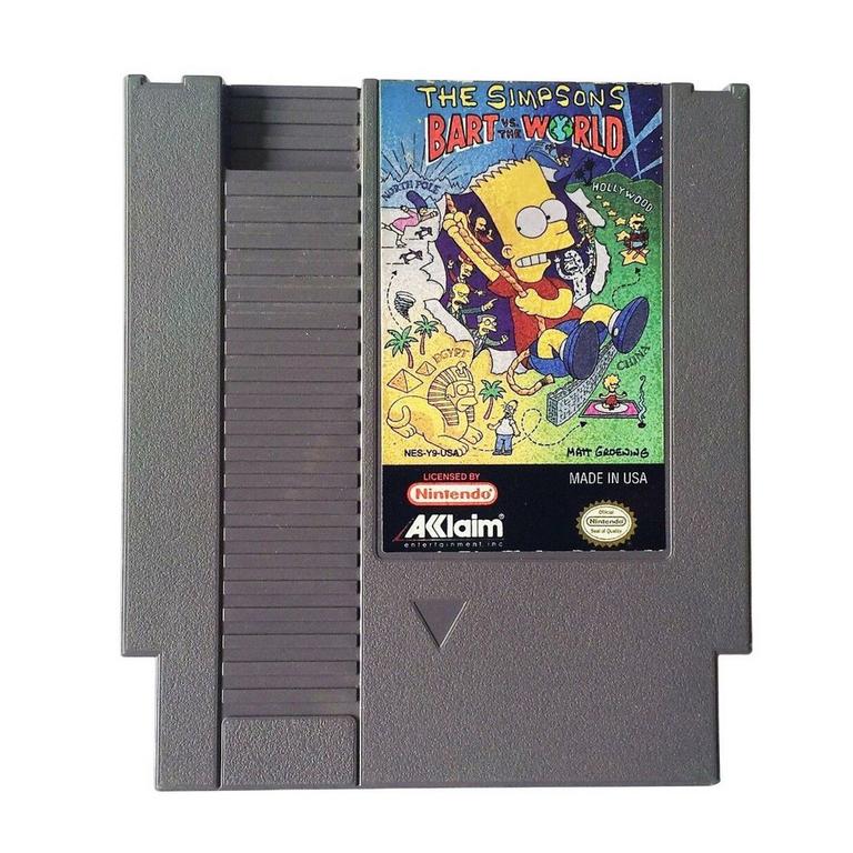 The Simpsons: Bart vs. the World - Nintendo (NES)