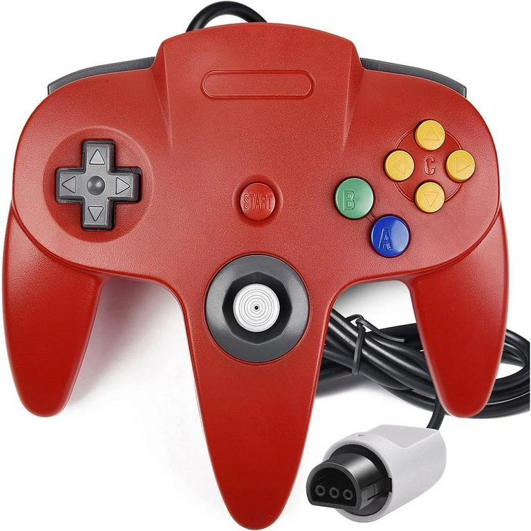 Nintendo 64 Controller -  Red