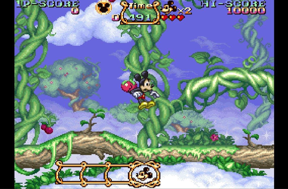 Mickey Mouse's Magical Quest - Super Nintendo