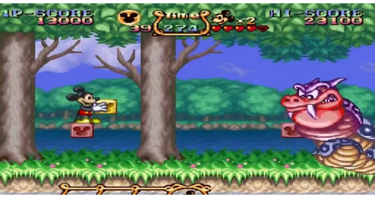 Mickey Mouse's Magical Quest Super Nintendo Capcom GameStop