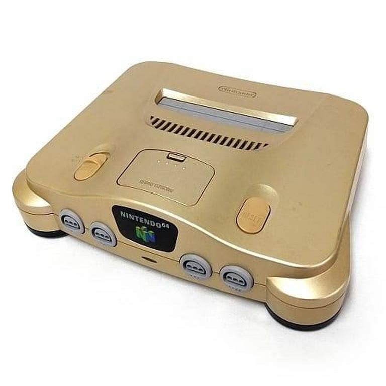 NINTENDO 64 - 任天堂64 ゴールドモデル Nintendo 64 - Gold | GameStop