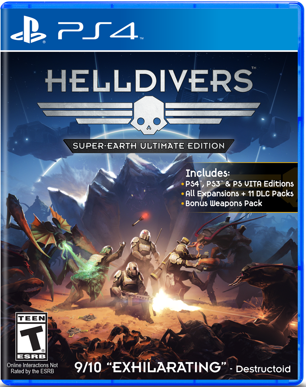 Daggry Geografi amplifikation Helldivers Super-Earth Ultimate Edition | PlayStation 4 | GameStop