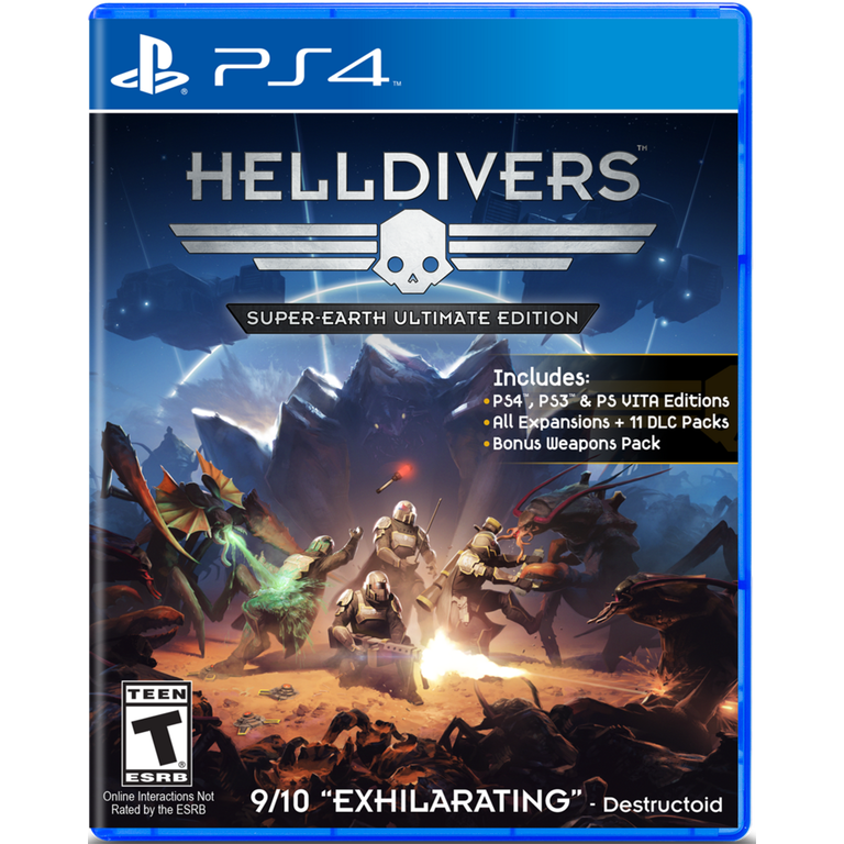 HELLDIVERS SUPER-EARTH ULTIMATE EDITION | SCEA | GameStop