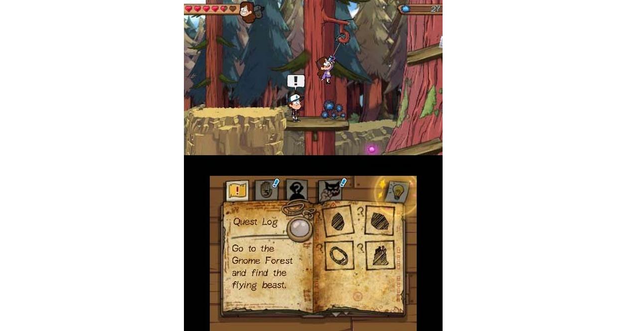 Gravity Falls - Nintendo 3DS