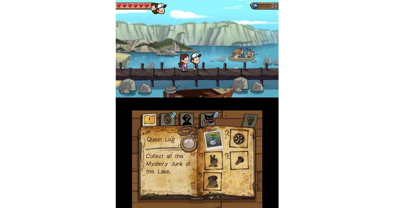 Gravity Falls - Nintendo 3DS